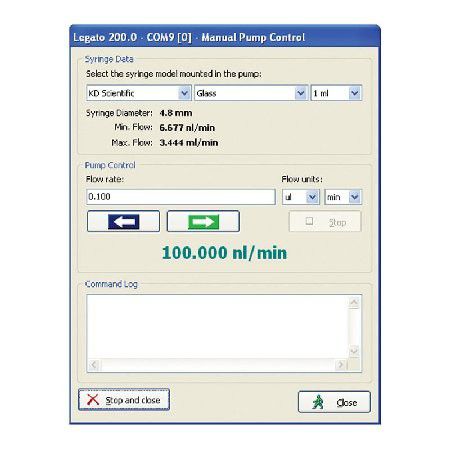 Software für Infusionspumpen - ADAGIO - KD Scientific - Steuerung / Datenspeicherung / Import