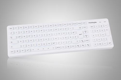 Tastatur mit Ziffernblock - SIK 2500 - PrehKeyTec GmbH - Silikon / mit LED-Hintergrundbeleuchtung / Hygiene