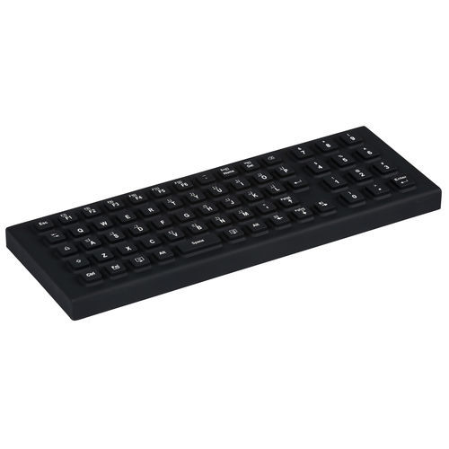 Tastatur mit Ziffernblock - SIK 65 - PrehKeyTec GmbH - Silikon / USB / Hygiene