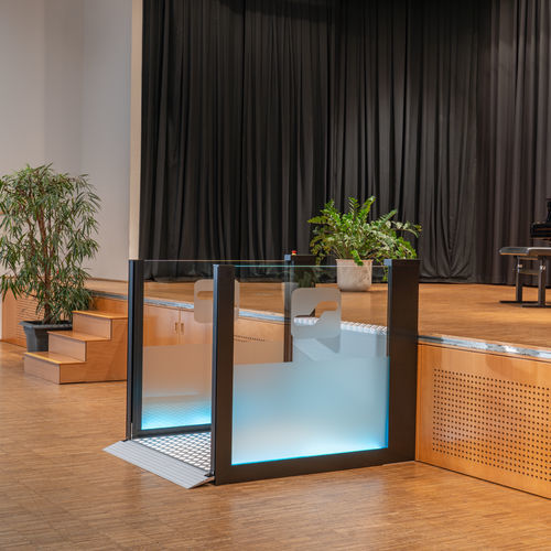 Rollstuhl-Plattformlift - PicoPorte - Ascendor GmbH - für Gebäude