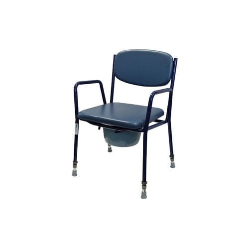 Garderobenstuhl mit Armlehnen - ALT-BE009 - Alerta Medical - mit Eimer / mit hoher Rückenlehne / für Erwachsene