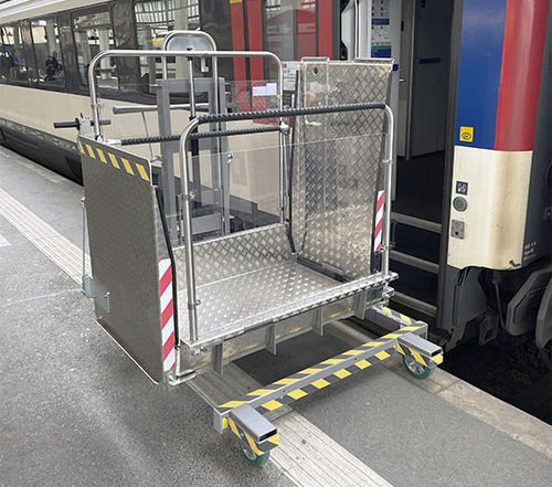 Rollstuhl-Plattformlift - TAL1100 - Herkules Liftwerk - mobil