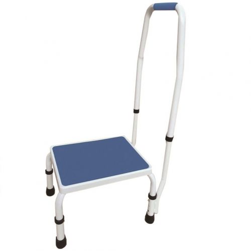 Stufentritt mit 1 Stufe - HP4007-BL - Forever Young Enterprise - rutschfest / mit Handlauf