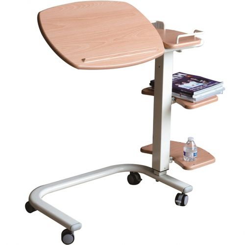 Betttisch auf Rollen - HP1023-WH - Forever Young Enterprise - höhenverstellbar / neigbar / pneumatisch