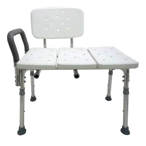 Duschstuhl mit Armlehnen - HS3214-WH - Forever Young Enterprise - mit Rückenlehne / für Übergewichtige / höhenverstellbar