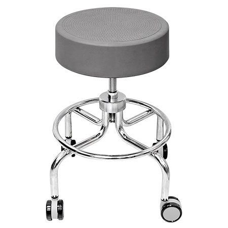 Hocker für Arztpraxis - S1135G - Sunjoy Enterprises - höhenverstellbar / auf Rollen / grau