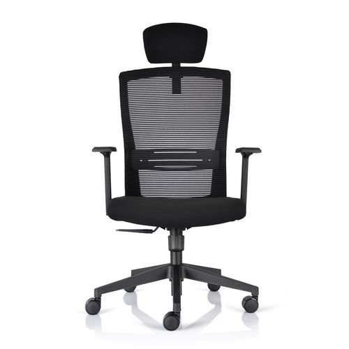 Bürostuhl mit Armlehnen - SPIO-10H - Sunjoy Enterprises - auf Rollen / mit hoher Rückenlehne / höhenverstellbarer