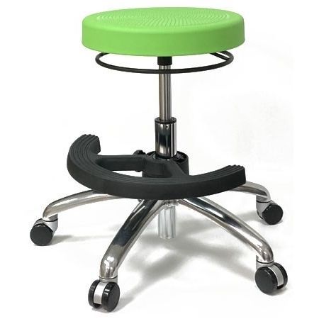 Laborhocker - STL2-A - Sunjoy Enterprises - höhenverstellbar / auf Rollen / schwarz