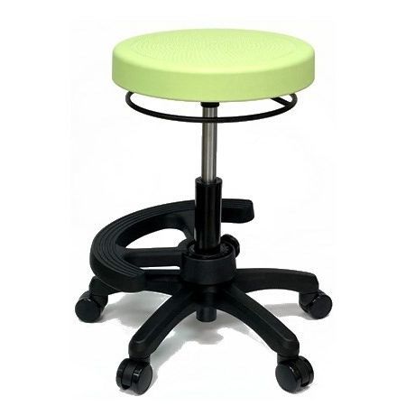Laborhocker - STL2-P - Sunjoy Enterprises - höhenverstellbarer / auf Rollen / schwarz