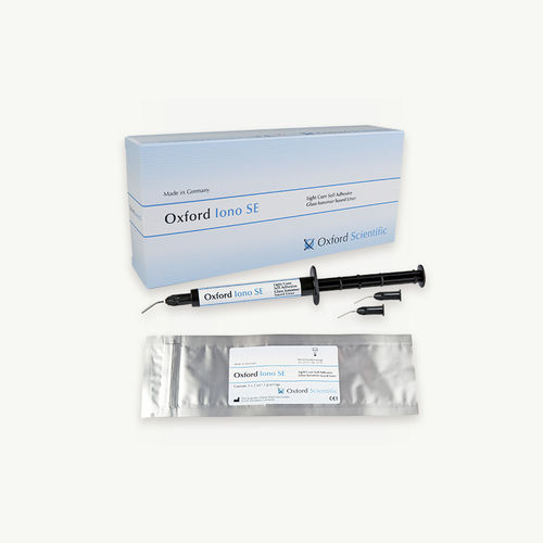 Zahnmedizinisches Material / ionomerisches Glas - IONO SE - First Scientific Dental Materials GmbH - Verbundwerkstoff / zur Dentalrestaurierung / selbstklebend