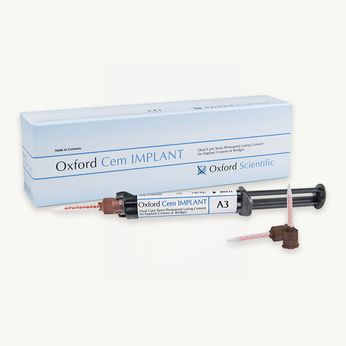 Dentalkleber für Zahnbrücken - CEM IMPLANT - First Scientific Dental Materials GmbH - für Dentalkronen