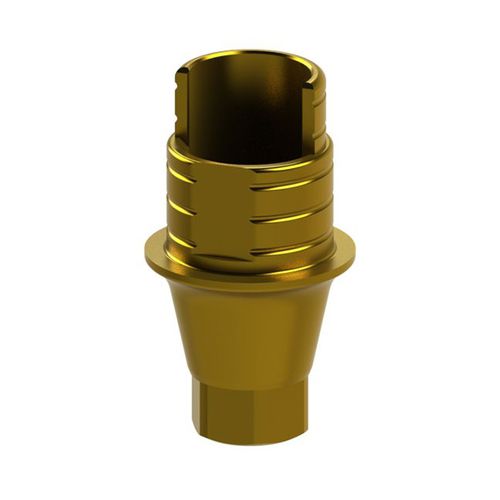 Implantat-Abutment / Titan - IND3ACTHNP/TiA - Dynamic Abutment Solutions - mit Innenverbindung / gerade / Ti-Base