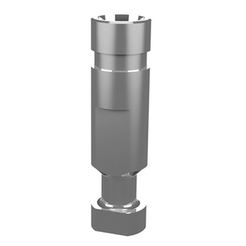 Analog für Dentalimplantat / Edelstahl - RASTRP - Dynamic Abutment Solutions - mit Innenverbindung / gerade