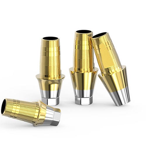 Implantat-Abutment / CAD/CAM - Geo LL - GeoMedi Co., Ltd. - Titan / Zirkonoxid / inneres Sechseck