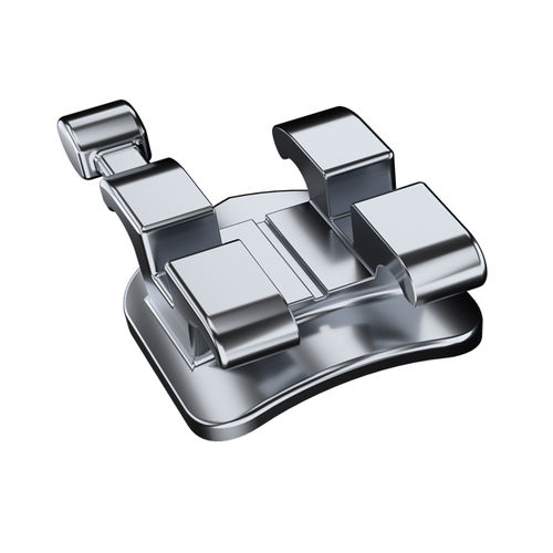 Orthodontie Bracket / Metall - Delicate - Hangzhou DTC Medical Apparatus - Twin / Mini / rechteckig