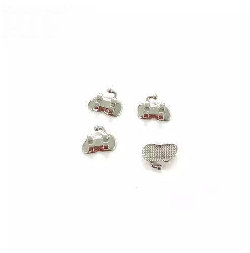 Orthodontie Bracket / Metall - Hangzhou DTC Medical Apparatus - Mini / rechteckig / mit schwacher Reibung