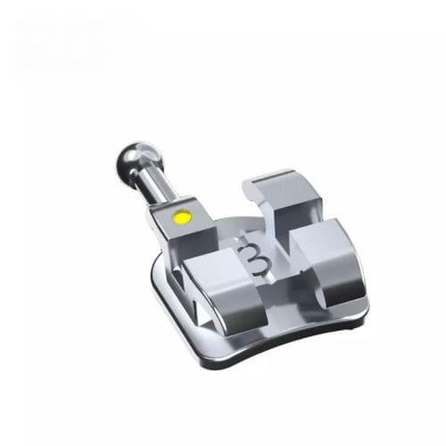 Orthodontie Bracket / Metall - Zeal Series+ - Hangzhou DTC Medical Apparatus - Twin / Mini / rechteckig