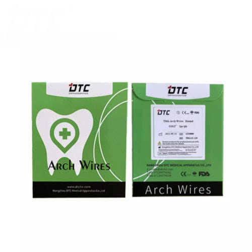 Rechteckiger kieferorthopädischer Draht - TMA  - Hangzhou DTC Medical Apparatus - rund
