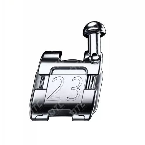 Selbstabklemmendes Orthodontie Bracket - SL22-24 - Hangzhou DTC Medical Apparatus - Keramik / Mini / rechteckig