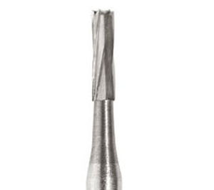 Dentalfräser - Flat Fissure Plain - Johnson-Promident - Schneid / gerade