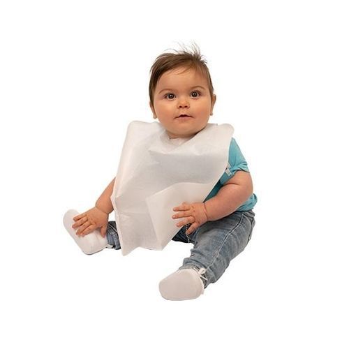 Medizinischer Latz / zum Einmalgebrauch - 20.909S - Kolmi - für Kinder / weiß