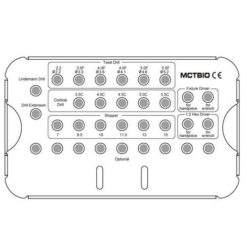 Zahnchirurgie-Instrumentenset - MSK-01 - MCTBIO