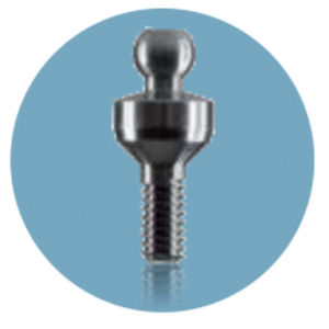 Implantat-Abutment / Titan - MSI-BAx series - MSI France - Kugel / gerade / Schrauben