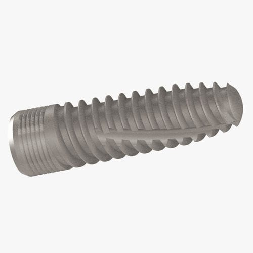 Zylindrisches Zahnimplantat - Vulkan Implants - Titan / inneres Sechseck / kortikal