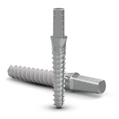 Titan-Zahnimplantat - ZMR®/ZMR®S - Ziacom Medical - gerade / einteilig / one step