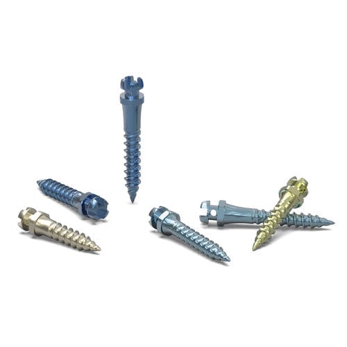 Konisches Zahnimplantat - DSQ® CR - Ziacom Medical - Titan / gerade / Spiral