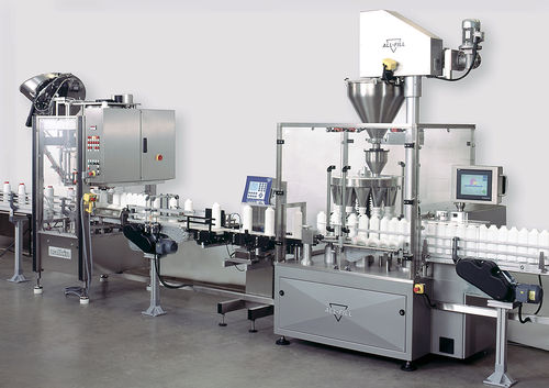 Inline-Abfüllanlage - TURNKEY - All-Fill International - Elektronen AES / modular / Pulver