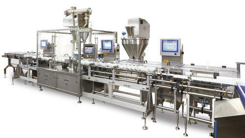 Abfüllanlage / Elektronen AES - SERIES CMR - All-Fill International - automatisch / kontinuierlich / drehbar