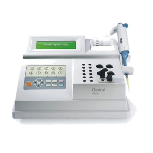 Halbautomatischer Gerinnungsanalysator - CA52 - Genrui Biotech Inc. - 2 Kanäle / PT / aPPT