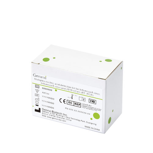 COVID-19-Schnelltest - Genrui Biotech Inc. - Grippe / DNA / SARS-COV-2