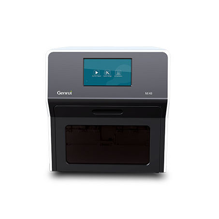 Labor-Arbeitsstation / zur Extraktion von Nukleinsäuren - NE48 - Genrui Biotech Inc. - automatisch / Tisch / mit Touchscreen