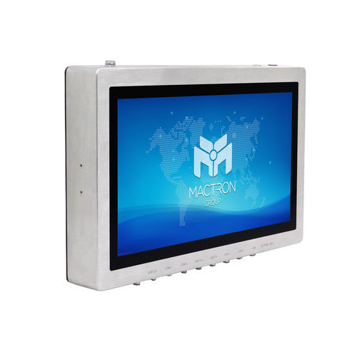 Medizinischer Panel-PC / Quad-Core - WAP2155 - MACTRON GROUP - Intel® Pentium / wasserdicht / für raue Umgebungen