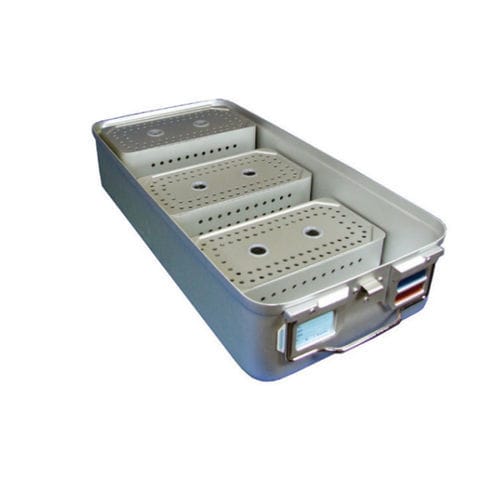 Sterilisationskorb für Instrumente - 13-1120 - Thempson - Aluminium / vergittert