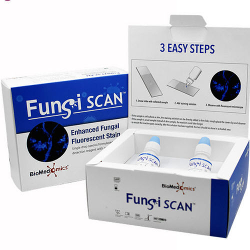 Reagenzkit / als Lösung - Fungi SCAN™  - BioMedomics, Inc. - Farbstoff / für Kliniken / Kalium