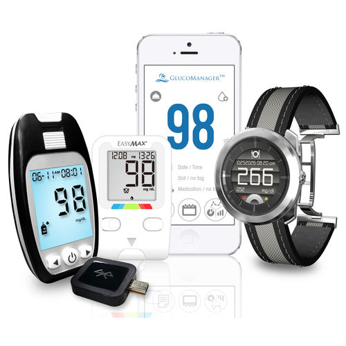 Diabetes-Verwaltung-Software - EASYMAX® BGM - EasyMax® Diabetes Care - Monitoring / medizinisch / für häusliche Krankenpflege