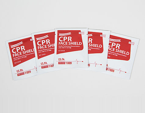 PVC-freies Gesichtsschild - FA Inc. - Erwachsene / 50er-Packung / zum Einmalgebrauch