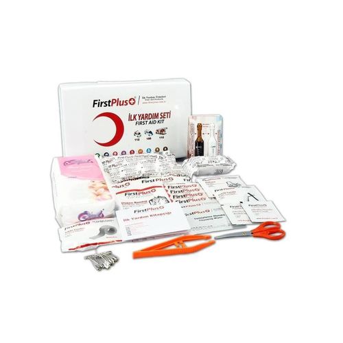 Medizinisches Set / Erste-Hilfe - FP 03.102 - FIRSTPLUS - FIRST AID KITS - für häusliche Krankenpflege / mit Handschuh / steril