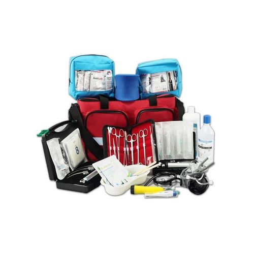 Medizinisches Set / Erste-Hilfe - FP 04.112 - FIRSTPLUS - FIRST AID KITS - gegen Verbrennungen / zum Ausspülen der Augen / mit Handschuh