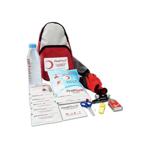 Medizinisches Set / Erste-Hilfe - FP 09.101 - FIRSTPLUS - FIRST AID KITS - mit Handschuh / steril