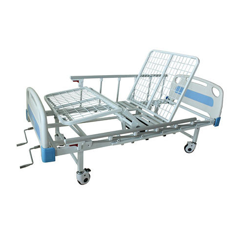 Krankenhausbett - Guangdong Kareway Medical Technology - manuell / mit fester Höhe / mit Räderblockiersystem