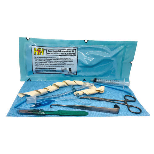 Medizinisches Set / für Koniotomie - HHECT01 - H&H Medical - Notfall / steril / Einweg