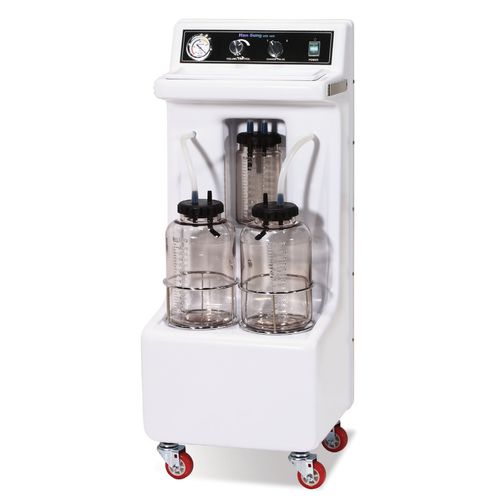 Elektrische chirurgische Absaugpumpe - Hansung Medical - für kleine Chirurgie / für chirurgische Drainage und Debridement / auf Rollen