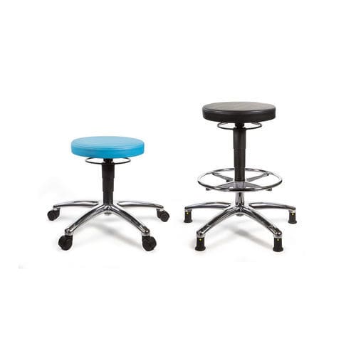 Hocker für Gesundheitseinrichtungen - TECHSIT - Hospital Aids - Labor / höhenverstellbar / drehbar