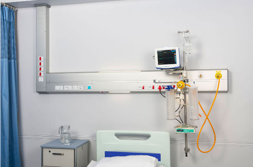 Horizontale Versorgungseinheit - HU10-01 - Hutz Medical - wandmontiert / mit Licht