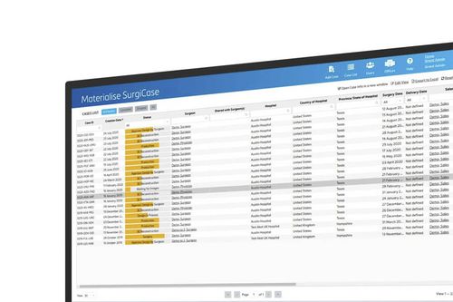 Medizinische Software - SurgiCase - Materialise UK - Management / Reporting / Viewer