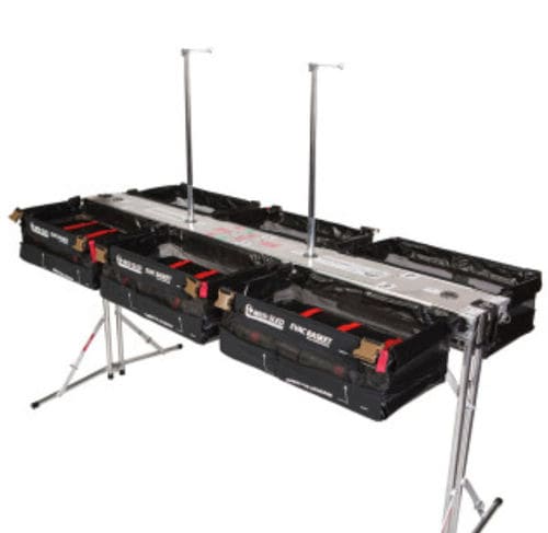 Halter für Nottransfer - MSEB-RACK - Med Sled - modular / Aluminium / Edelstahl